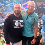 Jörg Dewald JD Wood mit Geschäftspartner Bernd Breiter beim World Club Dome Las Vegas Edition Frankfurt 2022